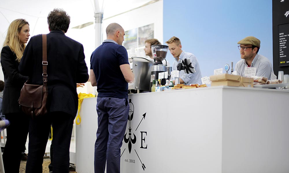 Mobile coffee for functions